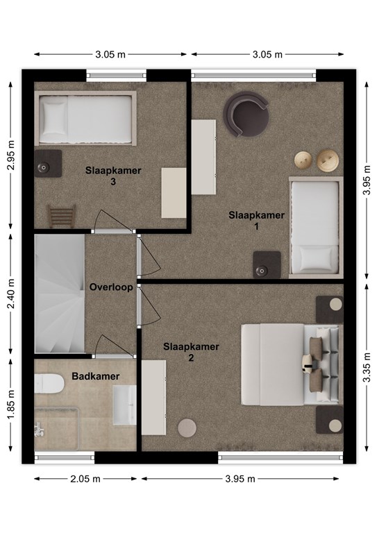 mediumsize floorplan